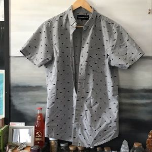 men's button up short sleeve